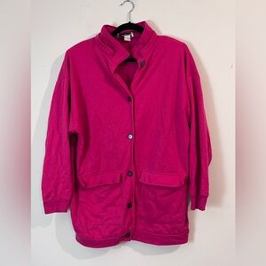 Vintage Women's 80s Hot Pink Jacket